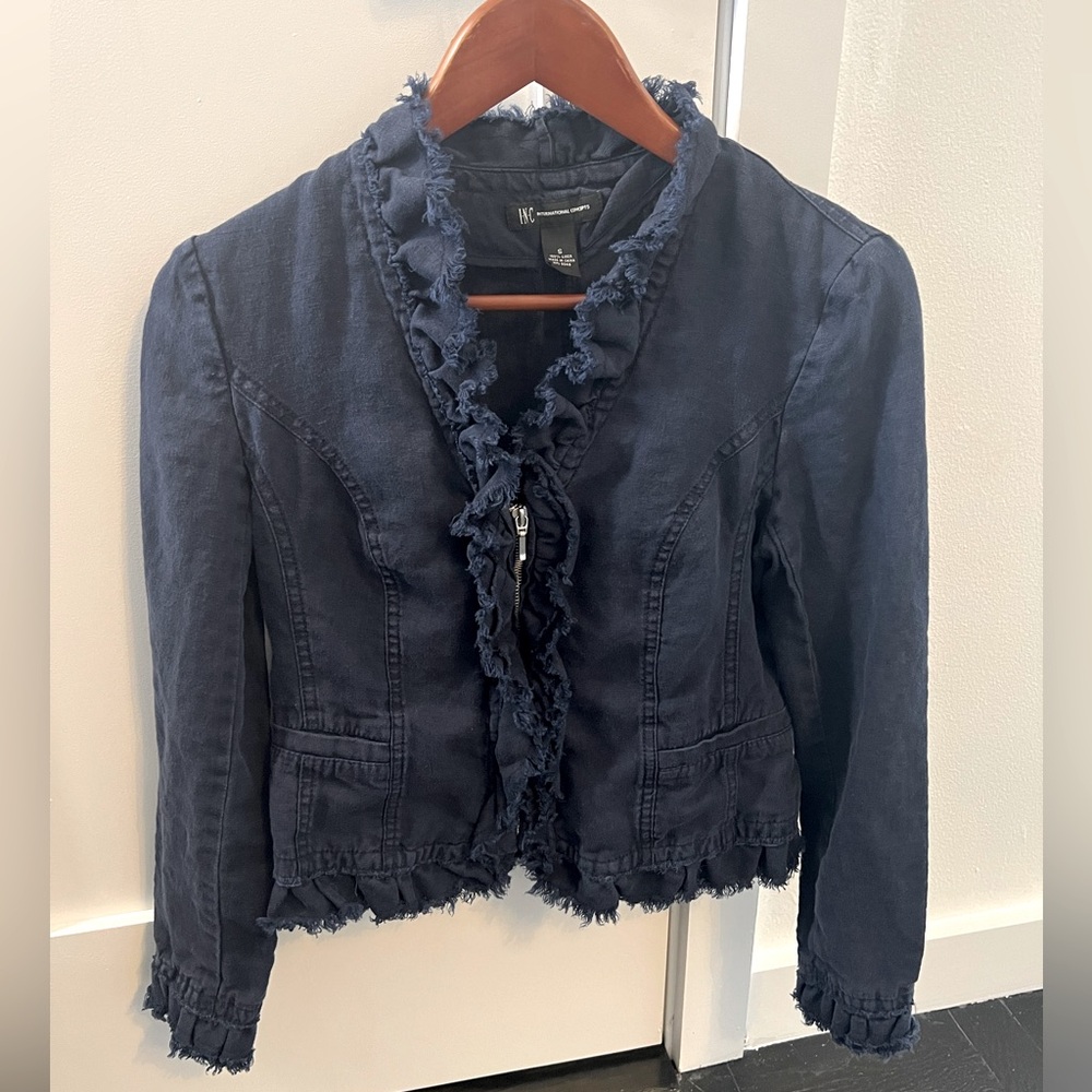 INC International Concepts linen jacket
